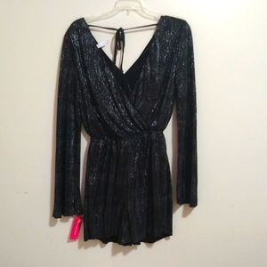 xhilaration longsleeve women Jumpsuit Sz M